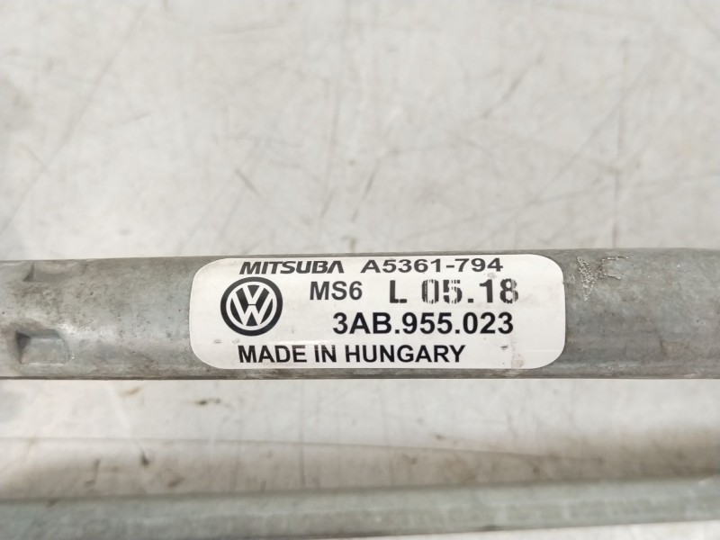 Recambio de motor limpia delantero para volkswagen passat b7 (362) 2.0 tdi referencia OEM IAM 3AB955023 3AB955419 