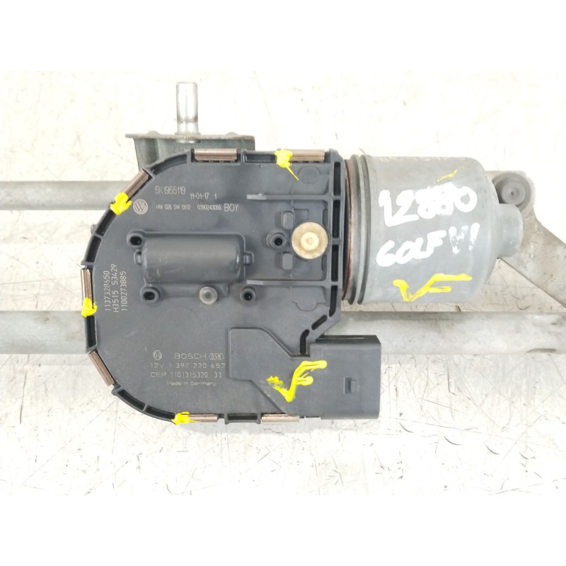Recambio de motor limpia delantero para volkswagen golf vi (5k1) advance bluemotion referencia OEM IAM 5K1955023 5K1955119 13972