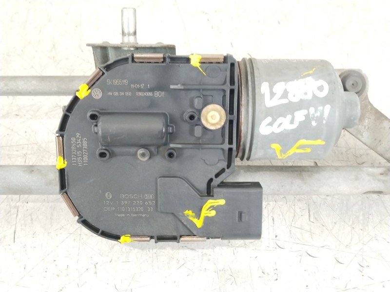 Recambio de motor limpia delantero para volkswagen golf vi (5k1) advance bluemotion referencia OEM IAM 5K1955023 5K1955119 13972