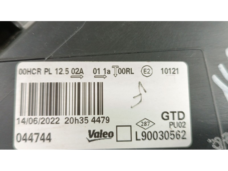 Recambio de faro izquierdo para peugeot 208 i (ca_, cc_) 1.4 hdi referencia OEM IAM 90030562 9802221880 