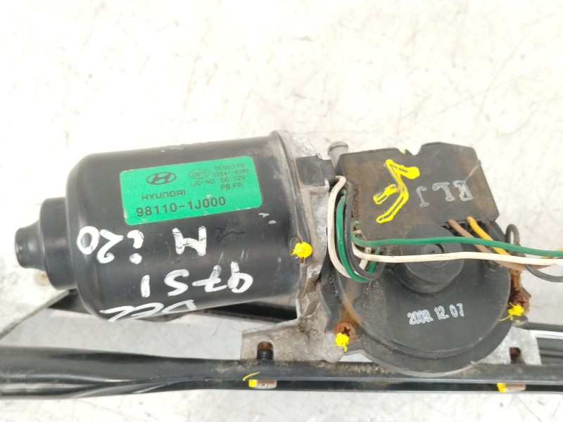 Recambio de motor limpia delantero para hyundai i20 comfort referencia OEM IAM 981101J000 0035418280 
