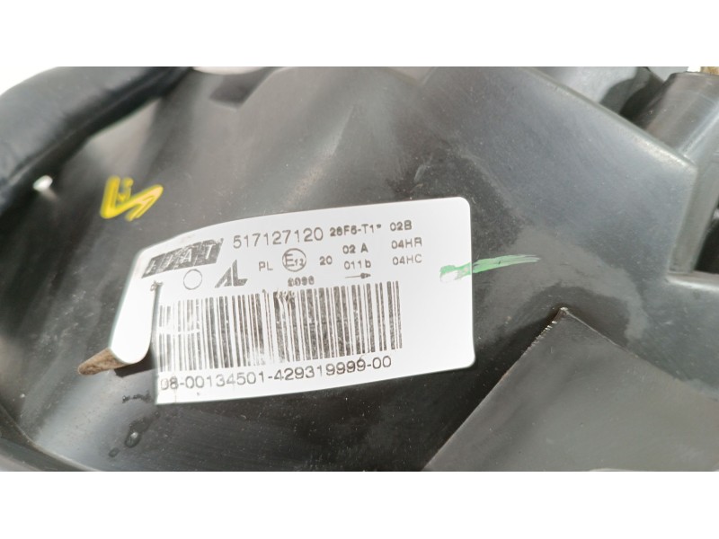 Recambio de faro izquierdo para fiat stilo (192_) 1.9 jtd (192_xe1a) referencia OEM IAM 517127120 51712712 