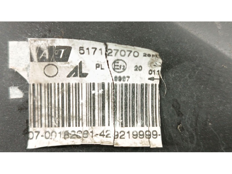 Recambio de faro derecho para fiat stilo (192_) 1.9 jtd (192_xe1a) referencia OEM IAM 517127070 51712707 