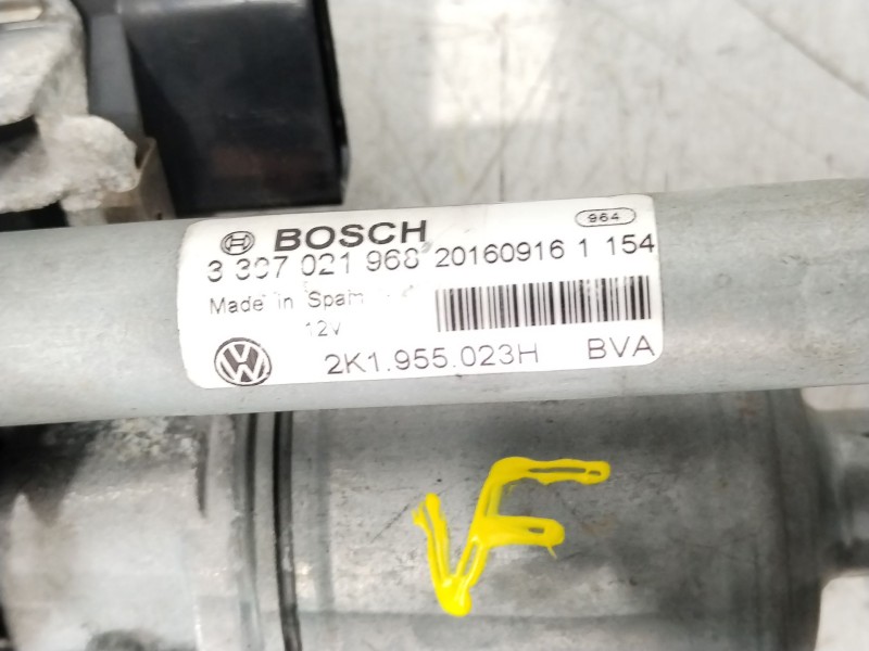 Recambio de motor limpia delantero para volkswagen caddy furgón/kombi furgón bluemotion referencia OEM IAM 2K1955023H 2K1955119D