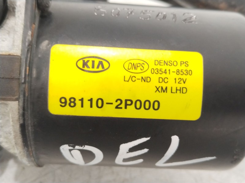 Recambio de motor limpia delantero para kia sorento active 4wd referencia OEM IAM 981102P000 035418530 