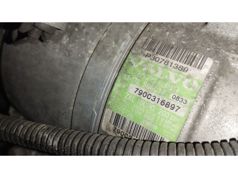 Recambio de compresor aire acondicionado para volvo xc90 i (275) d5 awd referencia OEM IAM 30761389 8708581 506012QS33