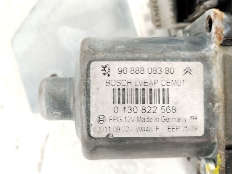 Recambio de elevalunas trasero derecho para peugeot 508 sw i (8e_) 2.2 hdi referencia OEM IAM 9688808380 0130822568 