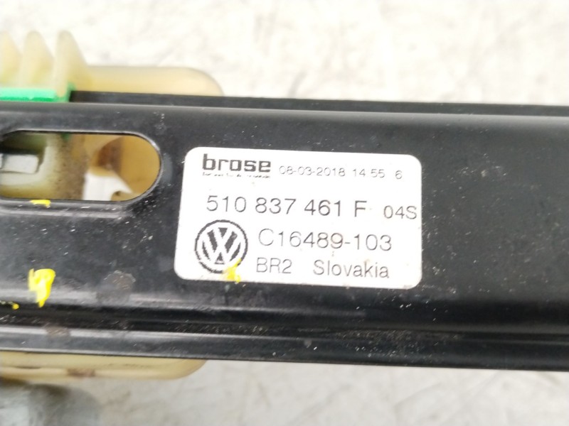 Recambio de elevalunas delantero izquierdo para volkswagen golf vii sportsvan advance referencia OEM IAM 510837461F 5Q0959802C 
