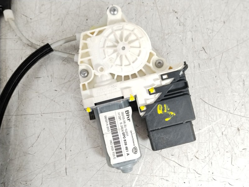 Recambio de elevalunas trasero izquierdo para seat toledo iii (5p2) 1.9 tdi referencia OEM IAM 5P0839461A 1K0959703E 