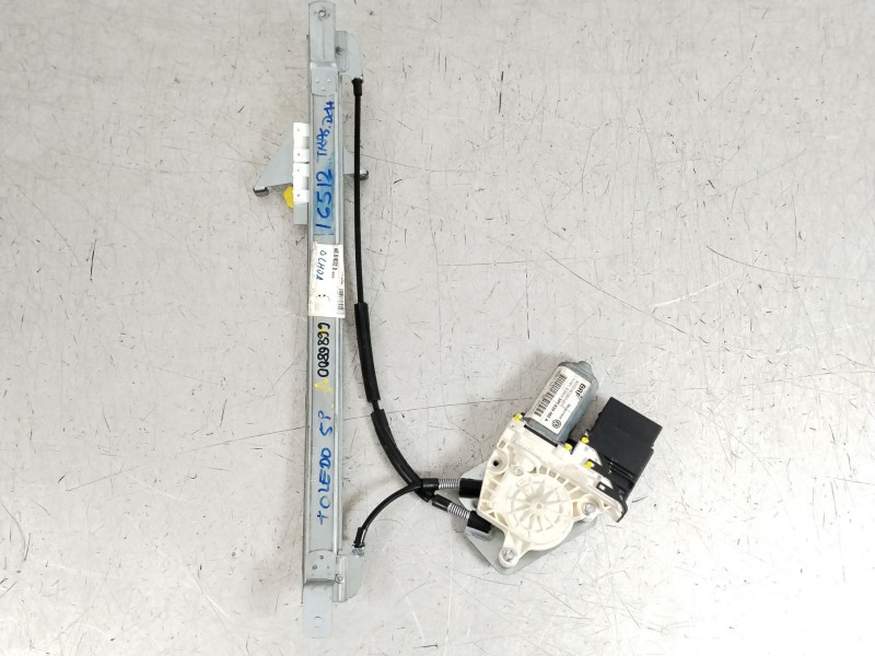 Recambio de elevalunas trasero derecho para seat toledo iii (5p2) 1.9 tdi referencia OEM IAM 5P0839462A 1K0959704E 