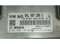 Recambio de centralita motor uce para audi q3 (8ub, 8ug) 2.0 tdi quattro referencia OEM IAM 04L907309K 0281030170  2