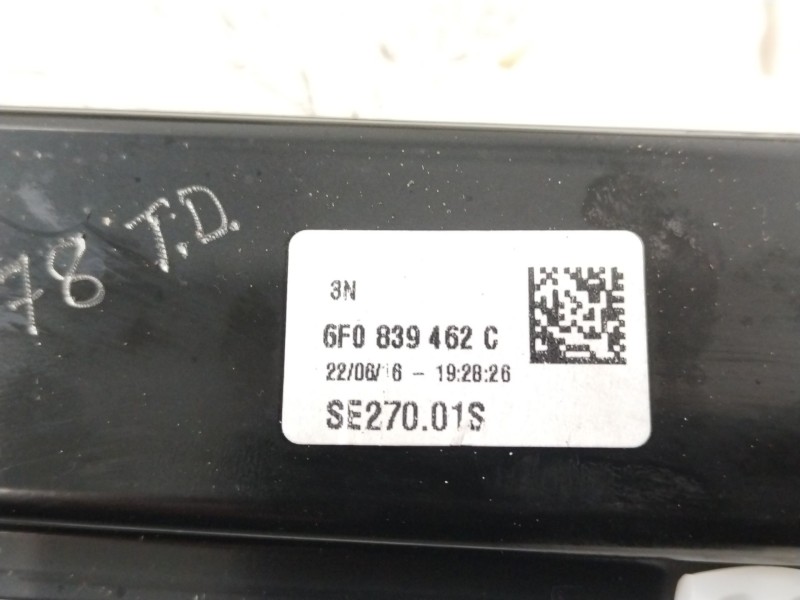Recambio de elevalunas trasero derecho para seat ibiza (kj1) fr referencia OEM IAM 6F0839462C 5Q0959408D 0130822694