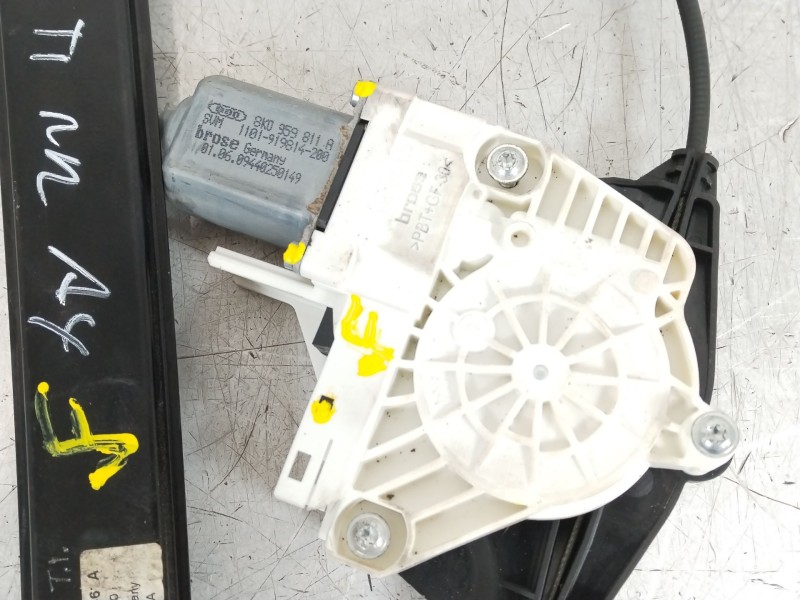 Recambio de elevalunas trasero izquierdo para audi a4 b8 avant (8k5) 2.0 tdi referencia OEM IAM 8K0839461A 8K0959811A 