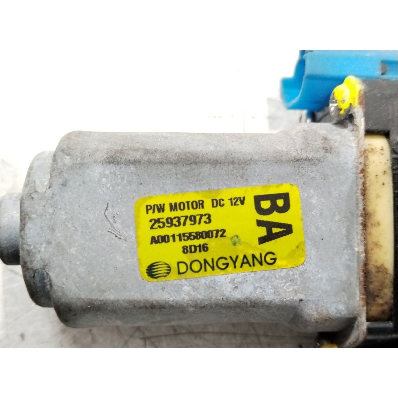 Recambio de elevalunas delantero izquierdo para chevrolet captiva (c100, c140) 2.0 d referencia OEM IAM 25937973 96624332 A00115