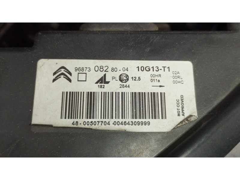 Recambio de faro izquierdo para citroën c4 ii (nc_) 1.6 hdi 90 referencia OEM IAM 9687308280 10G13T1 