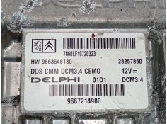 Recambio de centralita motor uce para citroën c5 iii (rd_) 2.0 hdi 140 referencia OEM IAM 9667214980 9663548180 28257860 2