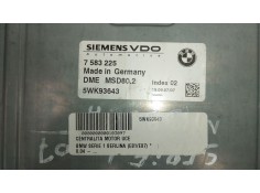 Recambio de centralita motor uce para bmw 1 (e81) 116 i referencia OEM IAM 7583225 5WK93643  2