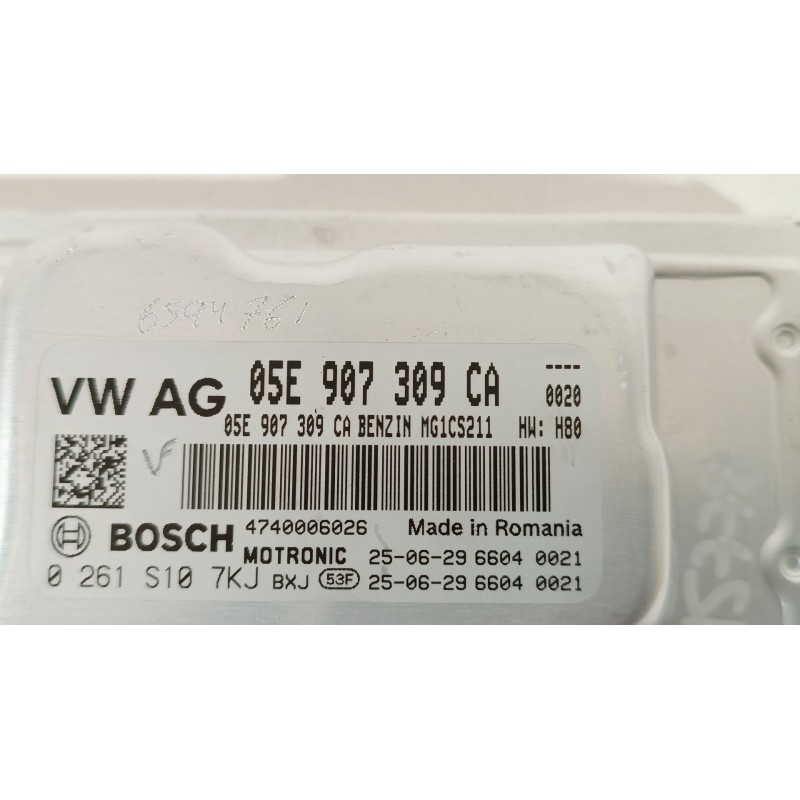 Recambio de centralita motor uce para volkswagen tiguan (ad1, ax1) 1.5 tsi referencia OEM IAM 05E907309CA 0261S107KJ 