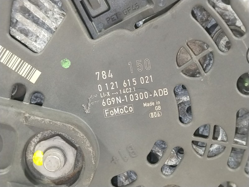 Recambio de alternador para ford mondeo iv (ba7) 2.0 tdci referencia OEM IAM 6G9N10300ADB 0121615021 