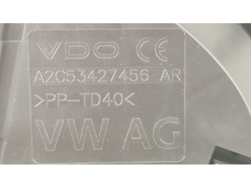 Recambio de cuadro instrumentos para volkswagen golf vii sportsvan advance referencia OEM IAM 517920751C A2C12292000 