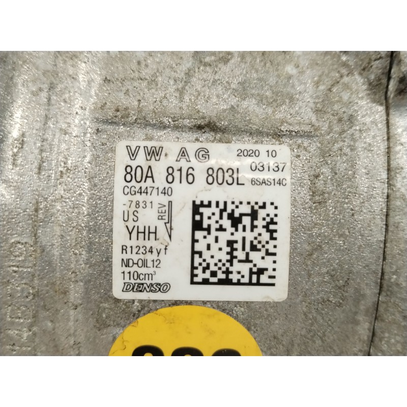 Recambio de compresor aire acondicionado para audi q5 (fyb, fyg) 2.0 tdi referencia OEM IAM 80A816803L 4471407831 