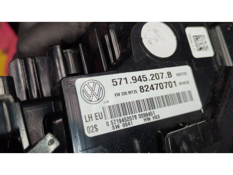 Recambio de piloto trasero izquierdo para volkswagen tiguan (ad1, ax1) 1.5 tsi referencia OEM IAM 571945207B  