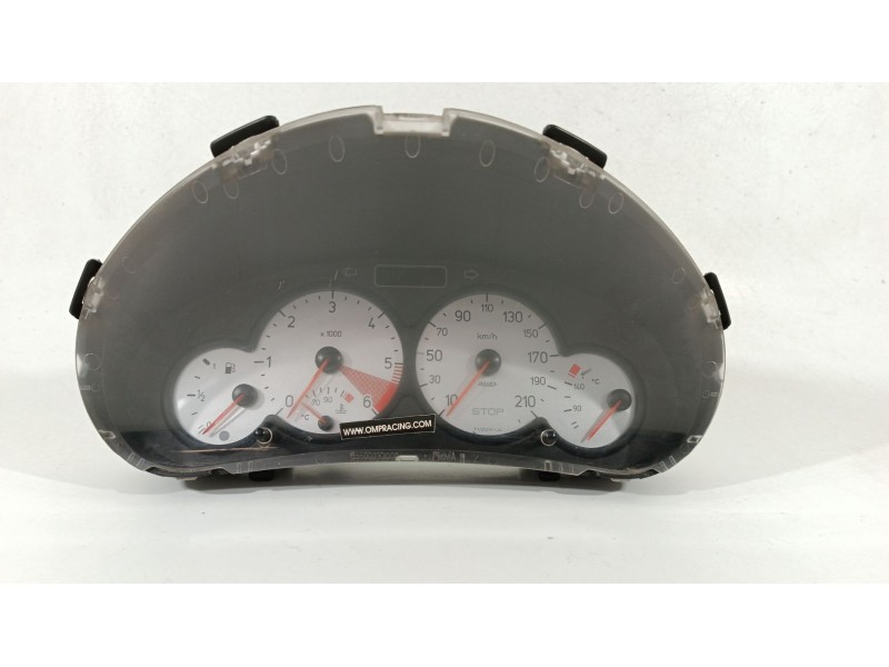 Recambio de cuadro instrumentos para peugeot 206 hatchback (2a/c) 1.1 i referencia OEM IAM 6104VJ 9648837280 