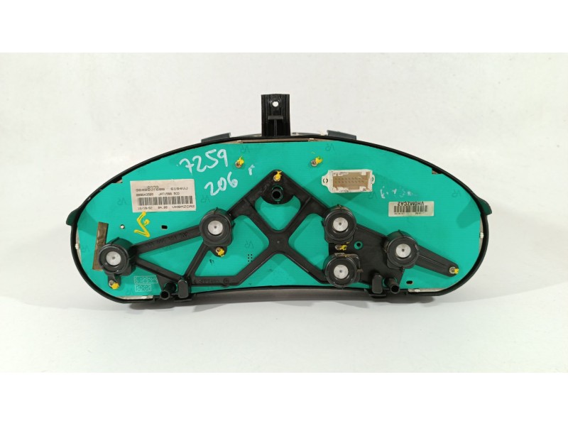 Recambio de cuadro instrumentos para peugeot 206 hatchback (2a/c) 1.1 i referencia OEM IAM 6104VJ 9648837280 