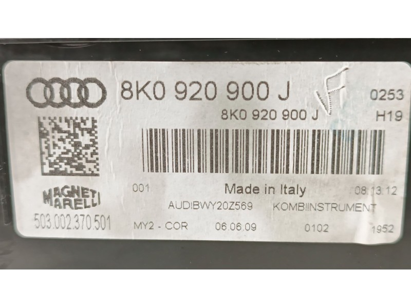 Recambio de cuadro instrumentos para audi a4 b8 avant (8k5) 2.0 tdi referencia OEM IAM 8K0920900J 503002370501 