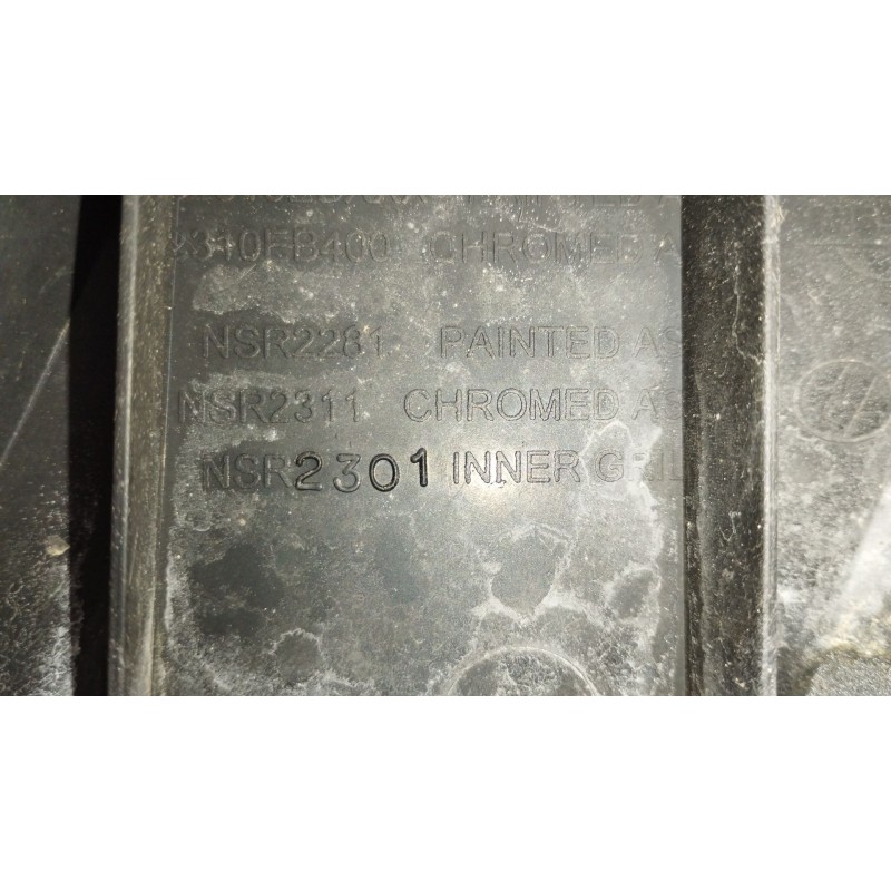 Recambio de rejilla delantera para nissan pathfinder iii (r51) 2.5 dci 4wd referencia OEM IAM   