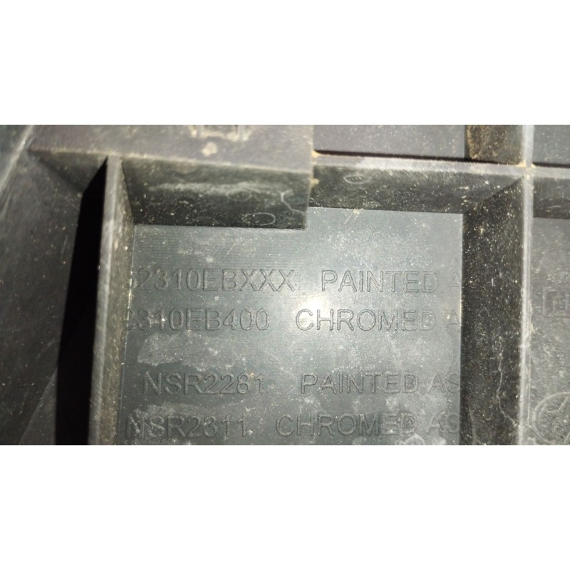Recambio de rejilla delantera para nissan pathfinder iii (r51) 2.5 dci 4wd referencia OEM IAM   