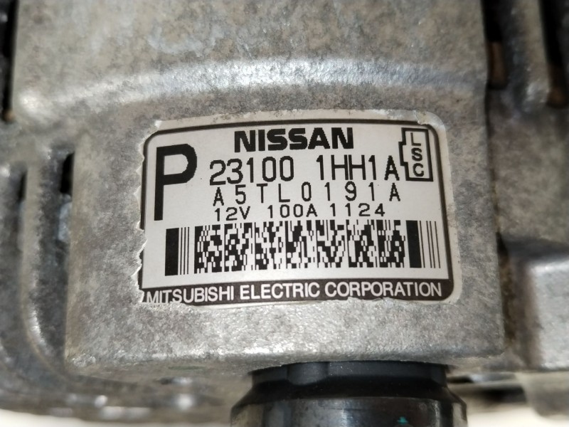 Recambio de alternador para nissan micra iv (k13k, k13kk) 1.2 referencia OEM IAM 231001HH1A A5TL0191A 