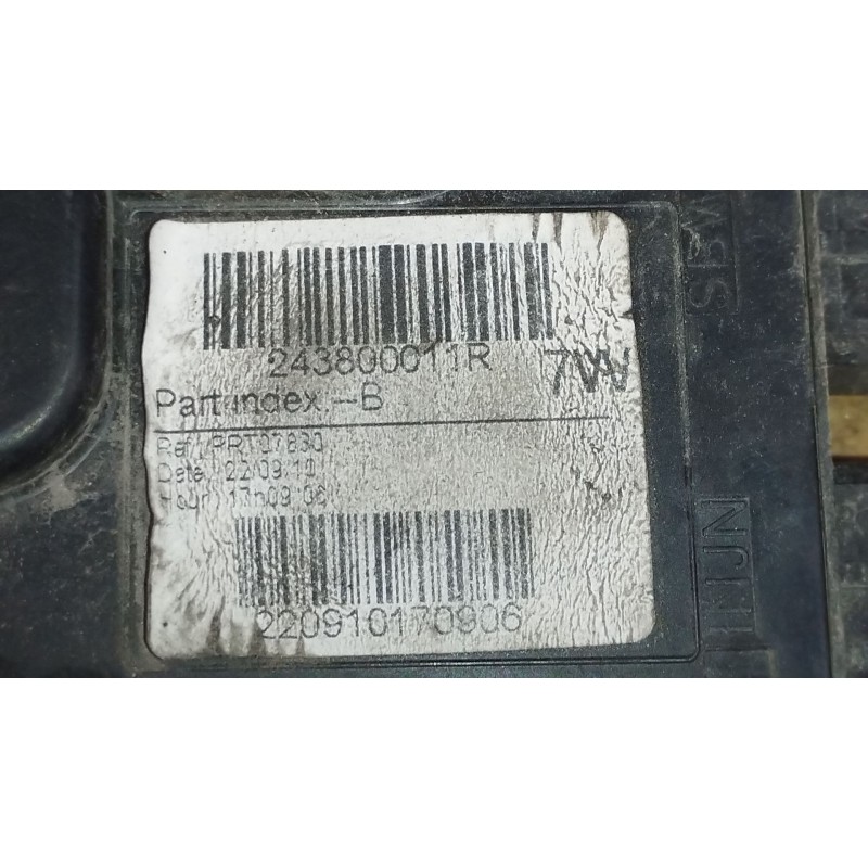Recambio de caja reles / fusibles para renault grand scénic iii (jz0/1_) 1.9 dci referencia OEM IAM 243800011R  