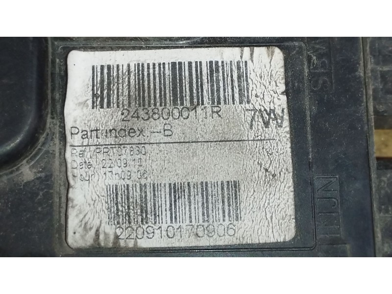 Recambio de caja reles / fusibles para renault grand scénic iii (jz0/1_) 1.9 dci referencia OEM IAM 243800011R  