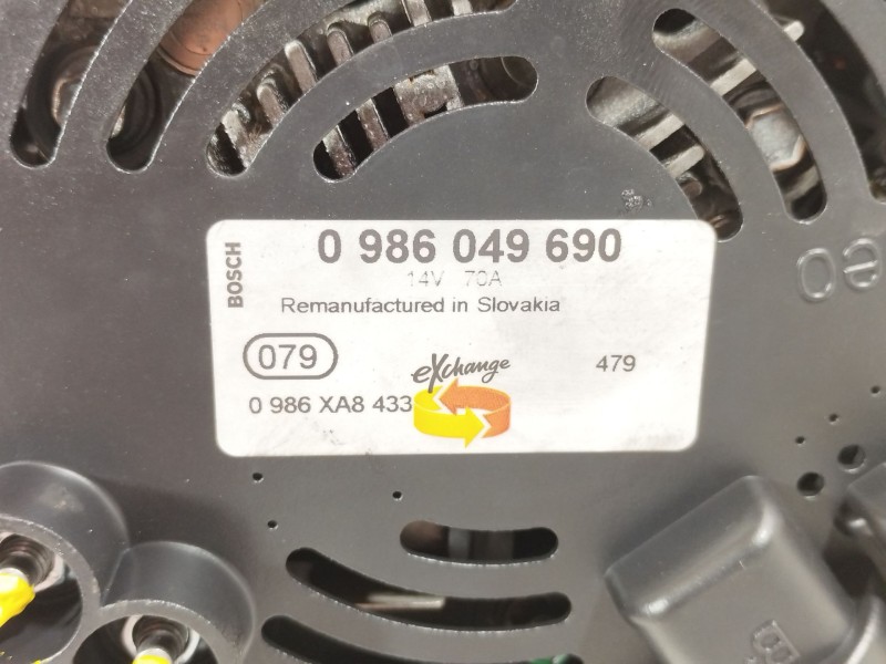 Recambio de alternador para citroën c2 (jm_) 1.1 referencia OEM IAM 0986049690 57056C 
