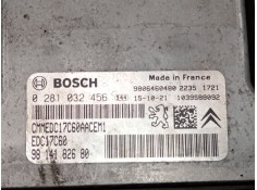 Recambio de centralita motor uce para citroën c4 spacetourer (3d_) 1.6 bluehdi 100 referencia OEM IAM 9814182680 0281032456 9806 2