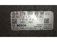 Recambio de centralita motor uce para mercedes-benz clase a (w176) a 200 (176.043) referencia OEM IAM A2709000900 0261S08233 A27 2