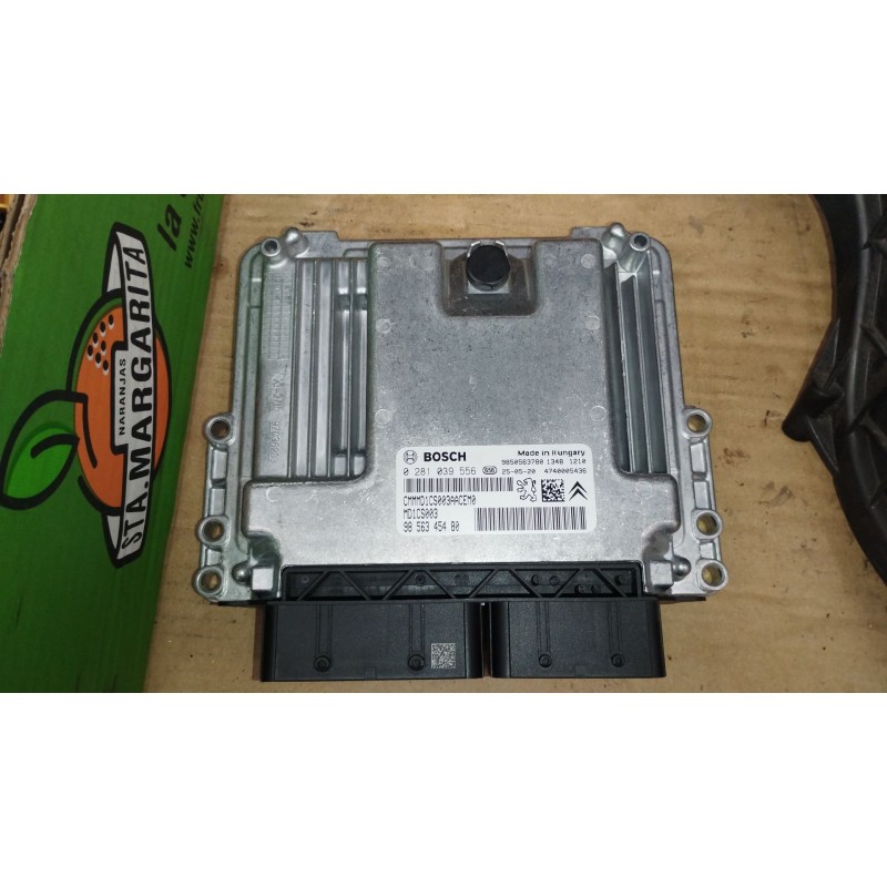 Recambio de centralita motor uce para peugeot rifter 1.5 bluehdi 100 referencia OEM IAM 9856345480 9850563780 0281039556