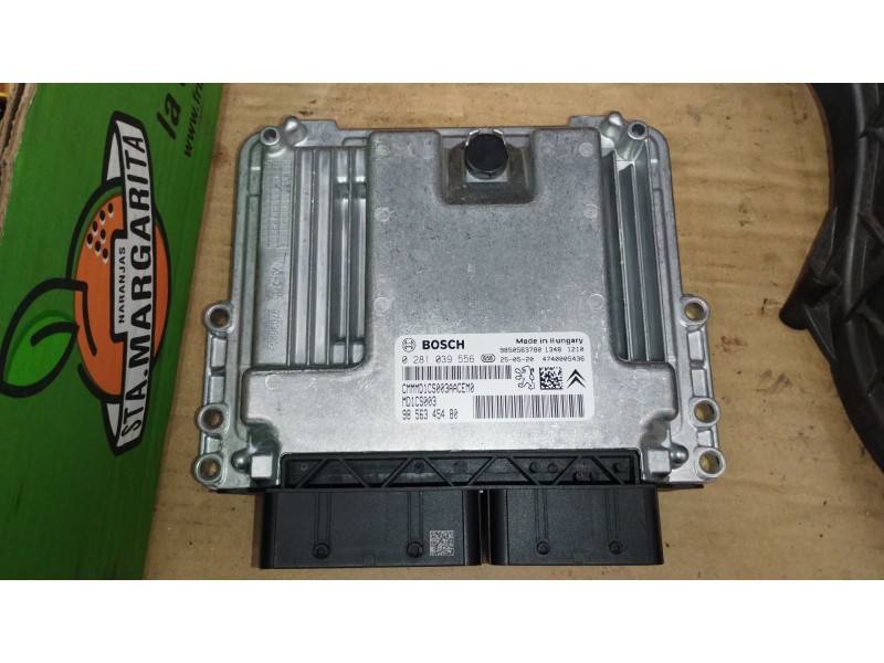 Recambio de centralita motor uce para peugeot rifter 1.5 bluehdi 100 referencia OEM IAM 9856345480 9850563780 0281039556