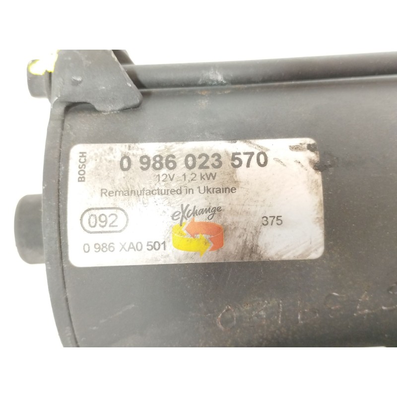 Recambio de motor arranque para ford mondeo iv (ba7) 2.0 referencia OEM IAM 6G9N11000AB 0986023570 1525794