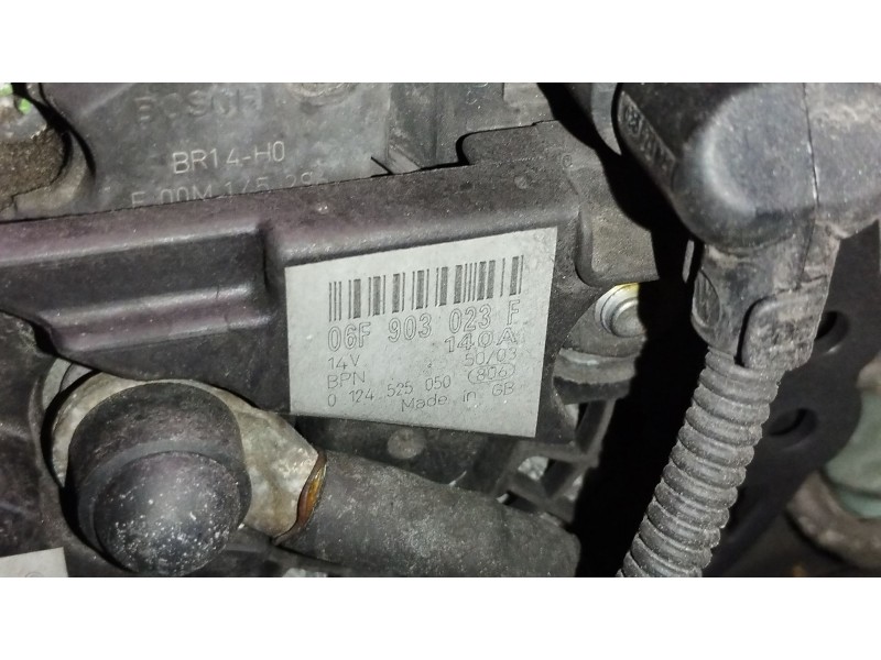 Recambio de alternador para volkswagen golf v (1k1) 1.9 tdi referencia OEM IAM 06F903023F 0124525050 