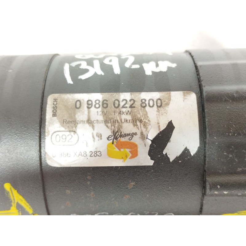 Recambio de motor arranque para nissan qashqai i (j10, nj10) 1.5 dci referencia OEM IAM 2330000Q0F 0986022800 