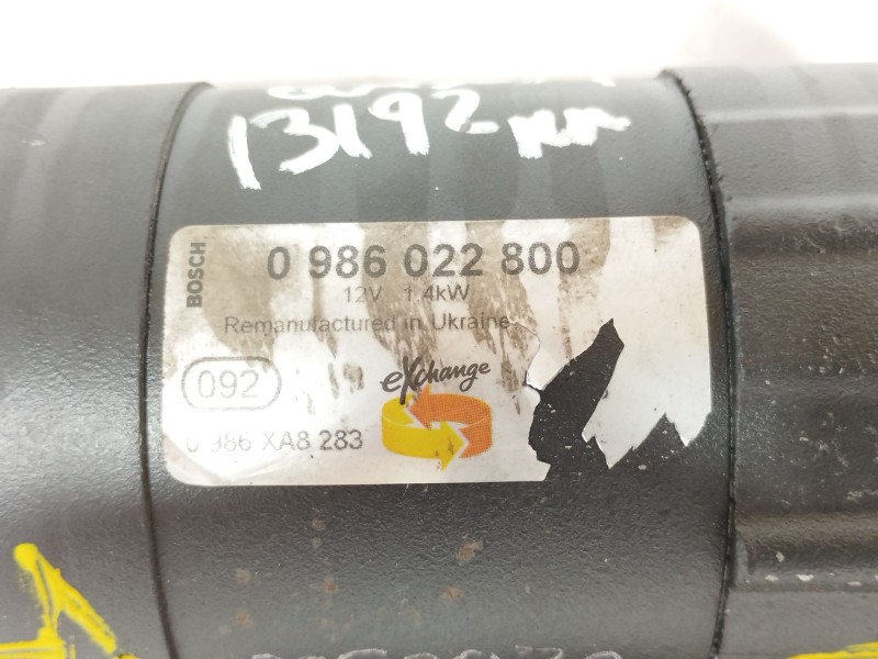 Recambio de motor arranque para nissan qashqai i (j10, nj10) 1.5 dci referencia OEM IAM 2330000Q0F 0986022800 