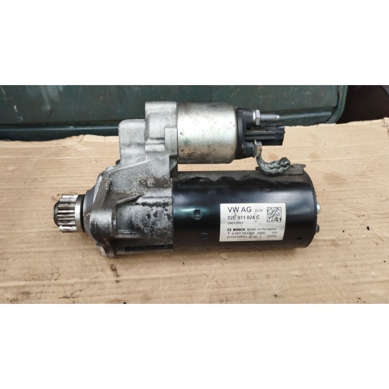 Recambio de motor arranque para audi q3 (8ub, 8ug) 2.0 tdi quattro referencia OEM IAM 02E911024C 0001153005 