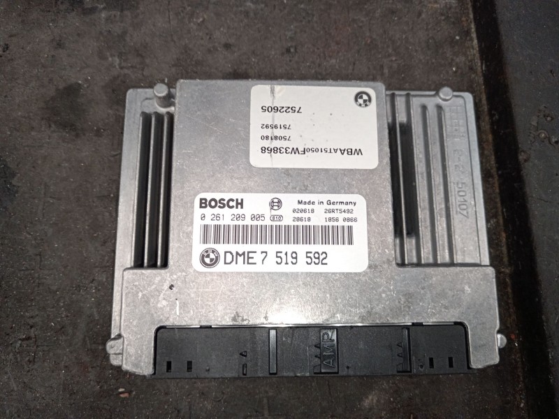 Recambio de centralita motor uce para bmw 3 compact (e46) 316 ti referencia OEM IAM DME7519592 0261209005 7522605