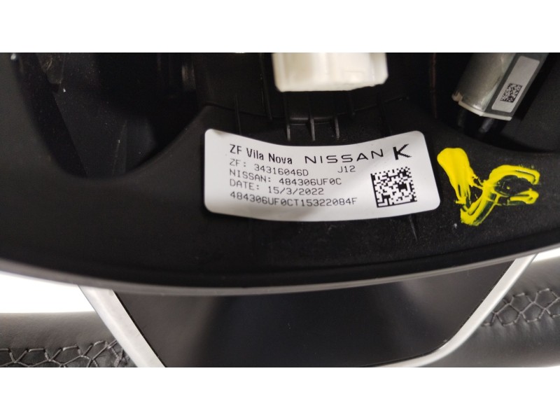 Recambio de volante para nissan qashqai iii (j12) 1.3 dig-t referencia OEM IAM 34316046D 484306UF0C 