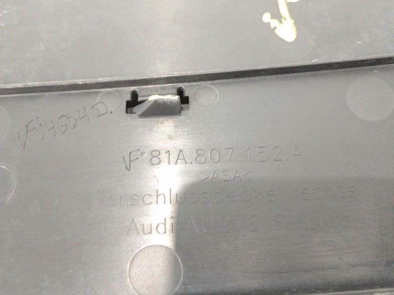 Recambio de rejilla paragolpes derecha para audi q2 (gab, gag) 35 tfsi referencia OEM IAM 81A807682L 81A807152A 