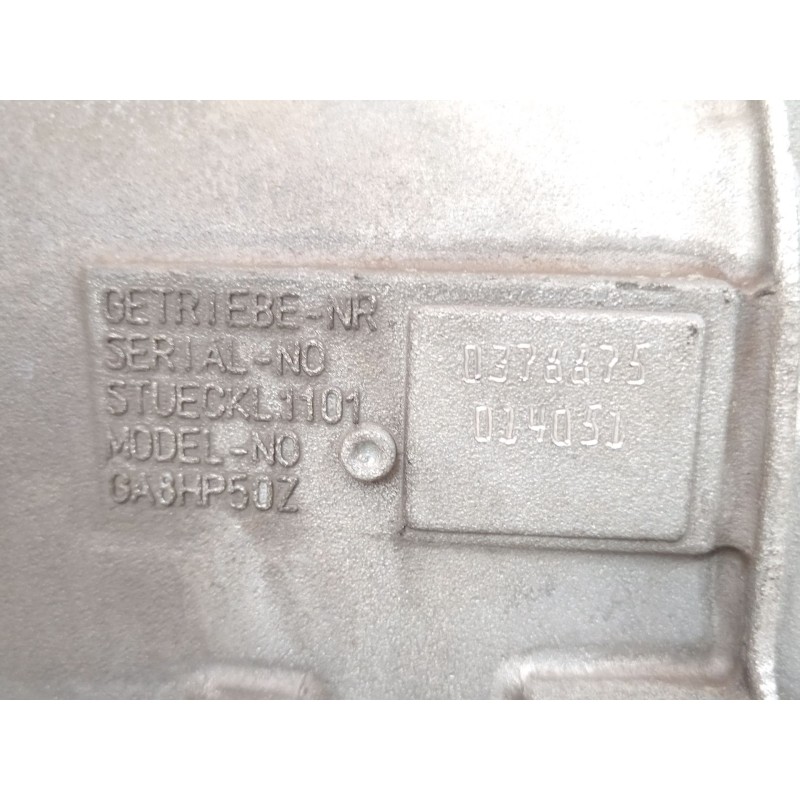 Recambio de caja cambios para bmw serie 5 lim. (f10) 520d efficientdynamics edition referencia OEM IAM 014051 GA8HP50Z 0378875