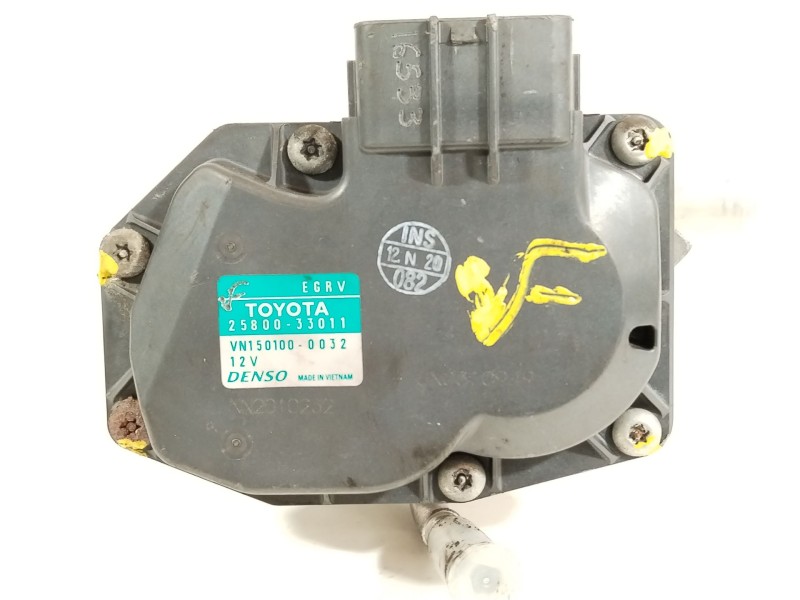 Recambio de valvula egr para toyota auris (_e15_) 1.4 d-4d (nde150_) referencia OEM IAM 2580033011 VN1501000032 