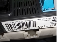 Recambio de caja reles / fusibles para peugeot 208 i (ca_, cc_) 1.2 puretech 82 referencia OEM IAM 9807531680 BSIN02 